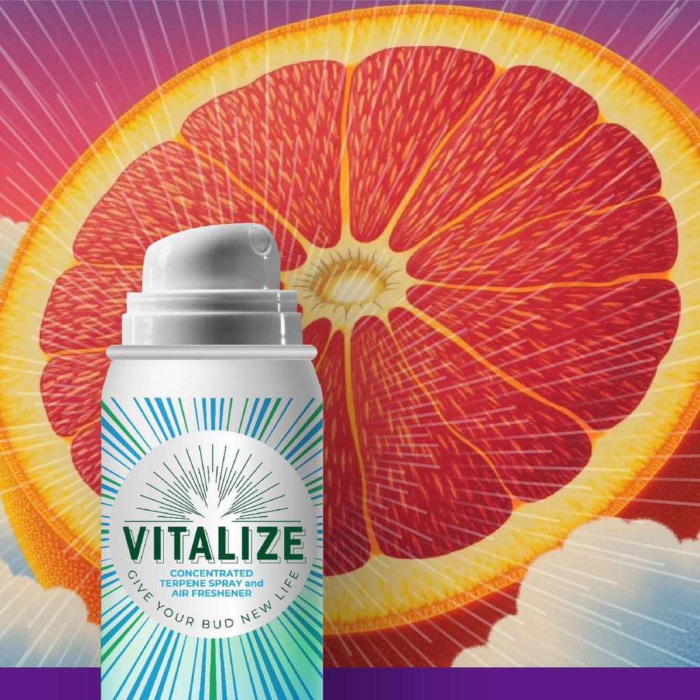 Blood Orange Haze Vitalize Terp Sprays.
